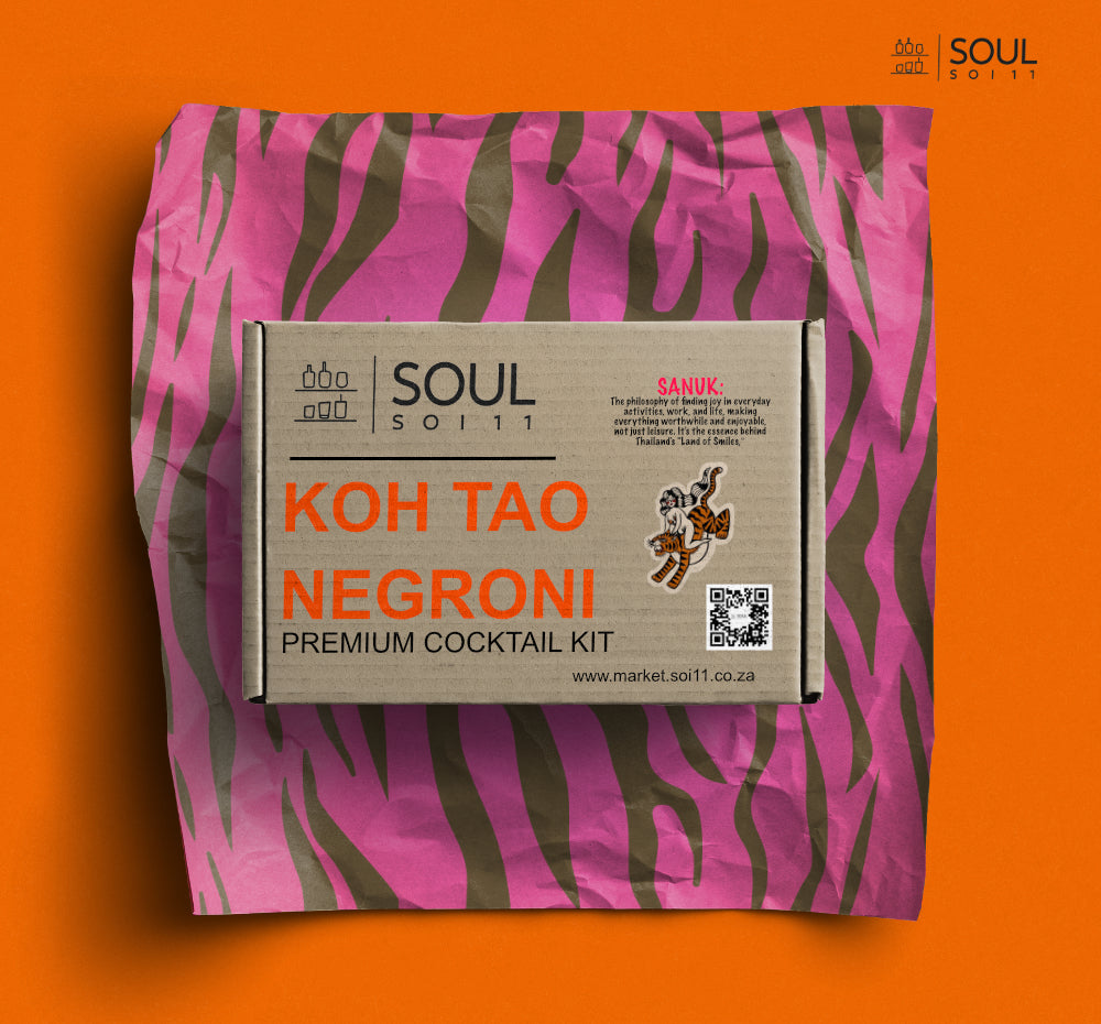 The KOH TAO NEGRONI Premium Cocktail Kit