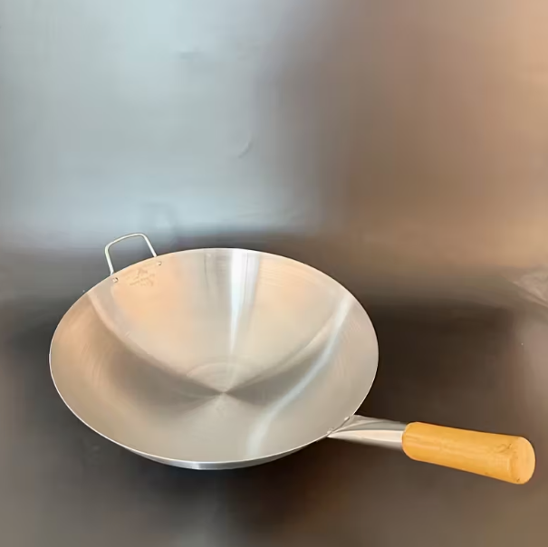 Stainless Steel Commercial grade Single Handle Wok